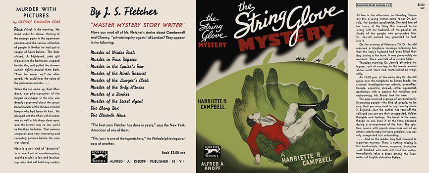 Item #7206 String Glove Mystery, The. Harriette Campbell.