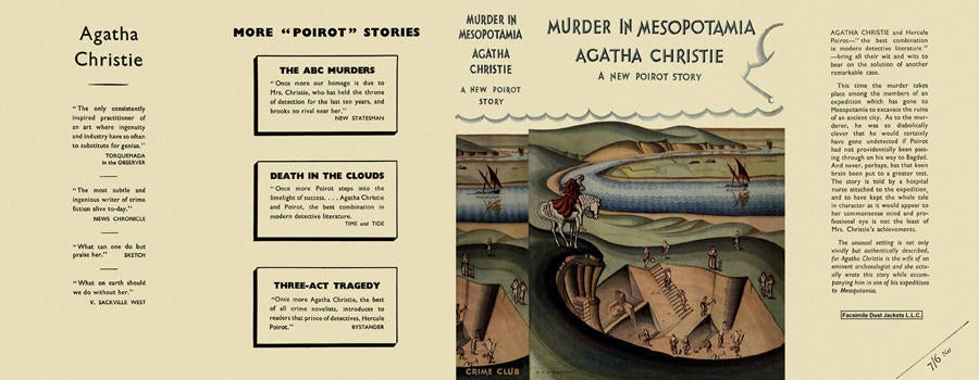 Item #728 Murder in Mesopotamia. Agatha Christie