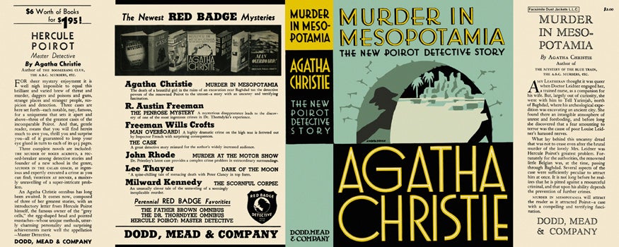 Item #729 Murder in Mesopotamia. Agatha Christie.