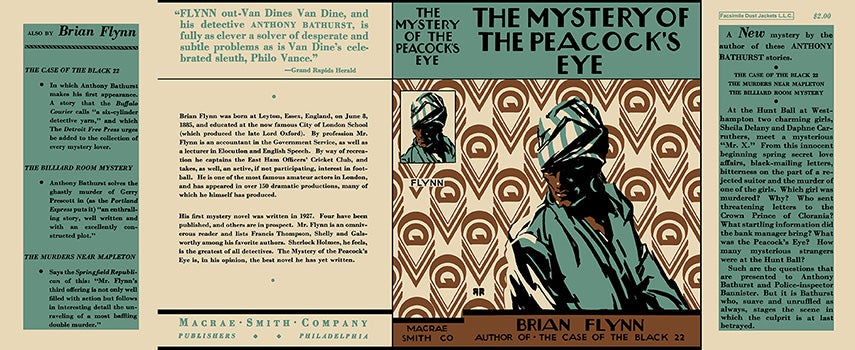Item #7346 Mystery of the Peacock's Eye, The. Brian Flynn