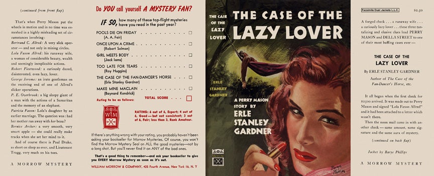 Case Of The Lazy Lover The Erle Stanley Gardner 