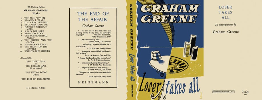 Item #7393 Loser Takes All. Graham Greene