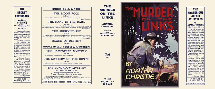 Item #740 Murder on the Links, The. Agatha Christie.