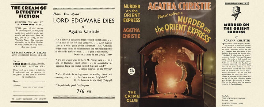 Murder on the Orient Express by Agatha Christie - Book