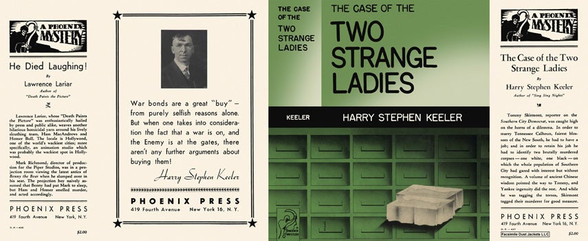 Item #7477 Case of the Two Strange Ladies, The. Harry Stephen Keeler