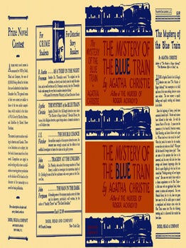 Mystery of the Blue Train, The. Agatha Christie.