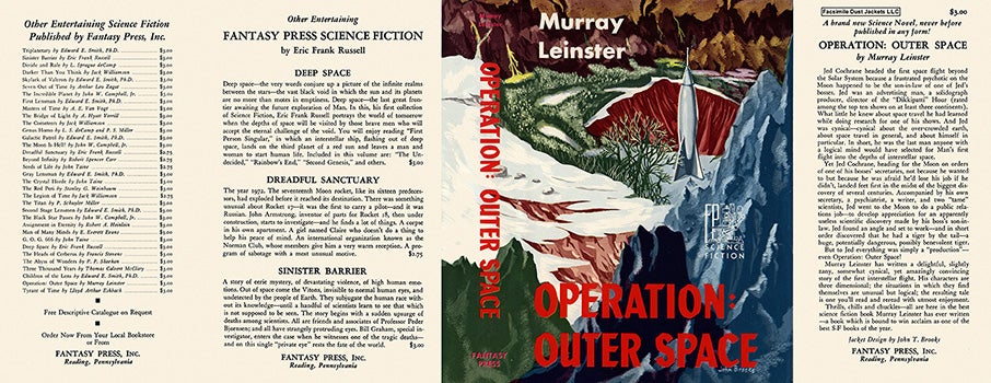Item #7512 Operation Outer Space. Murray Leinster