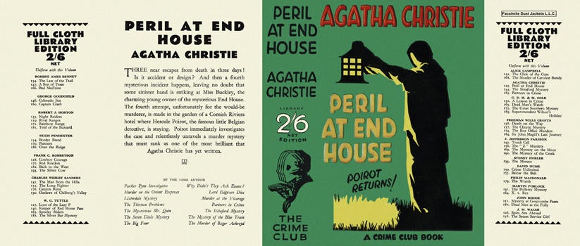 Item #758 Peril at End House. Agatha Christie