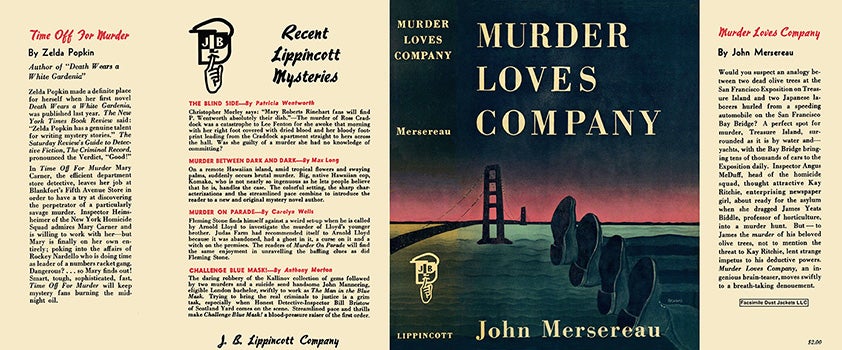 Item #7581 Murder Loves Company. John Mersereau.