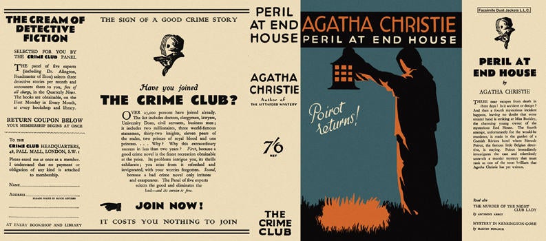 Item #759 Peril at End House. Agatha Christie