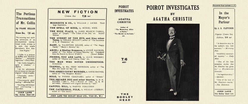 Item #761 Poirot Investigates. Agatha Christie