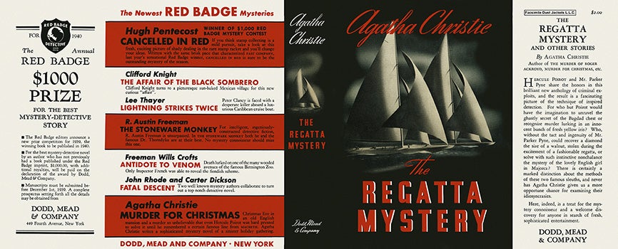 Item #763 Regatta Mystery, The. Agatha Christie
