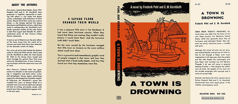 Item #7639 Town Is Drowning, A. Frederik Pohl, C. M. Kornbluth
