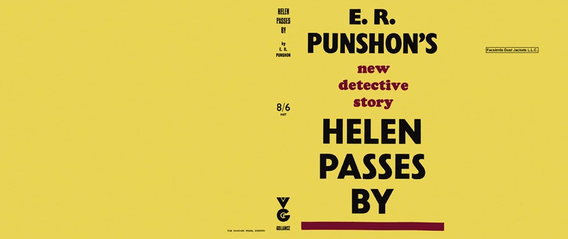 Item #7649 Helen Passes By. E. R. Punshon.