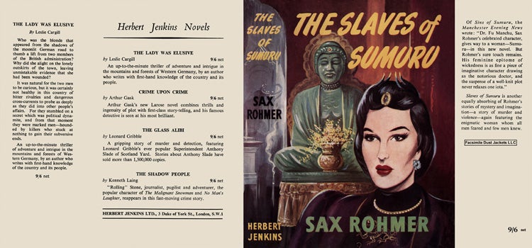 Item #7682 Slaves of Sumuru, The. Sax Rohmer.