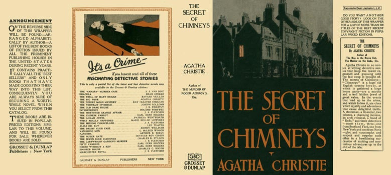 Item #770 Secret of Chimneys, The. Agatha Christie