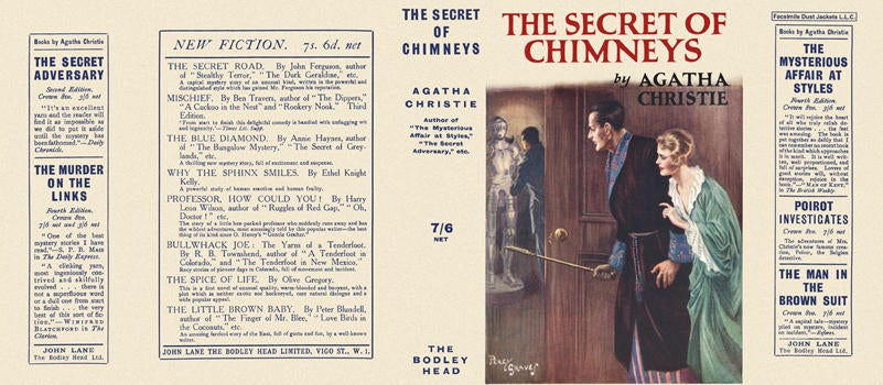 Item #771 Secret of Chimneys, The. Agatha Christie