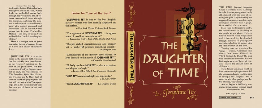 Item #7776 Daughter of Time, The. Josephine Tey