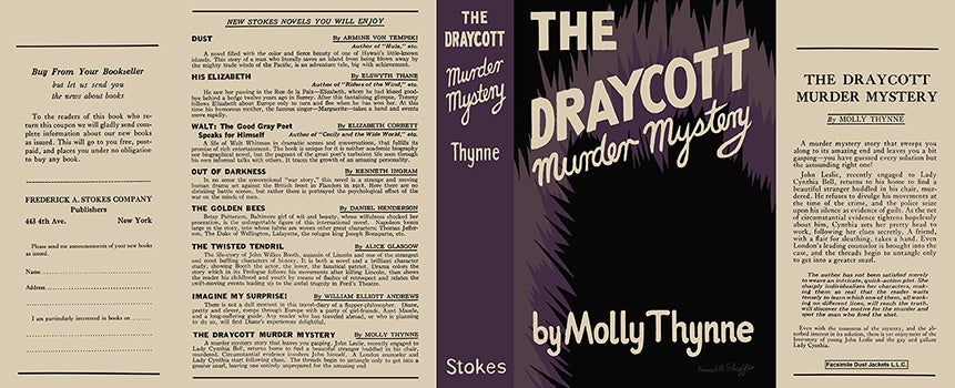 Item #7778 Draycott Murder Mystery, The. Molly Thynne
