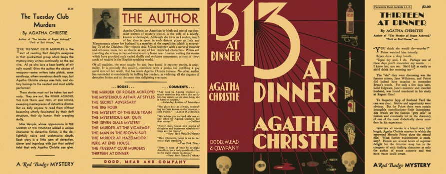 Item #779 13 at Dinner. Agatha Christie