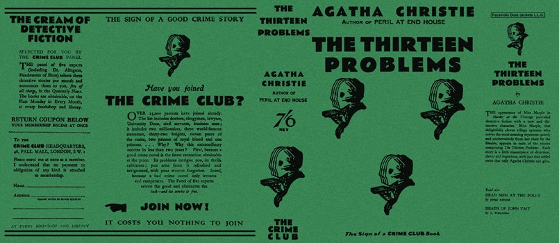 Item #780 Thirteen Problems, The. Agatha Christie