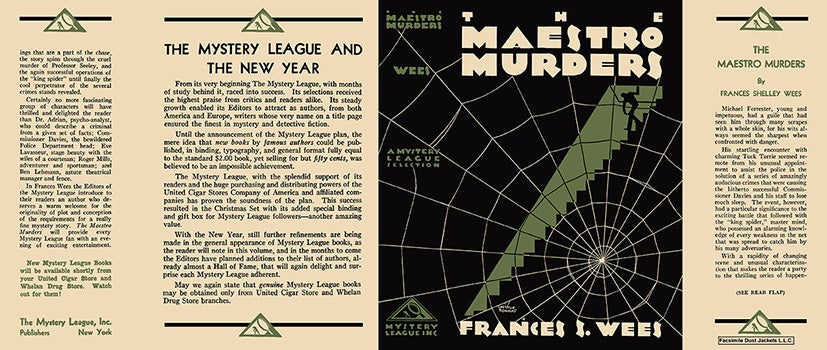 Item #7815 Maestro Murders, The. Frances Shelley Wees