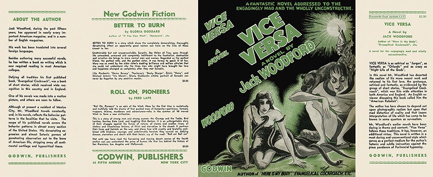 Item #7850 Vice Versa. Jack Woodford