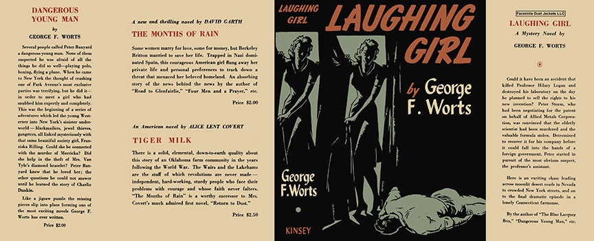 Item #7856 Laughing Girl. George F. Worts.