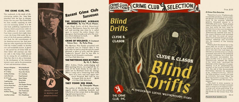 Item #788 Blind Drifts. Clyde B. Clason.