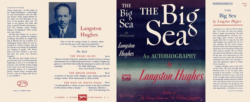 Item #7894 Big Sea, An Autobiography, The. Langston Hughes
