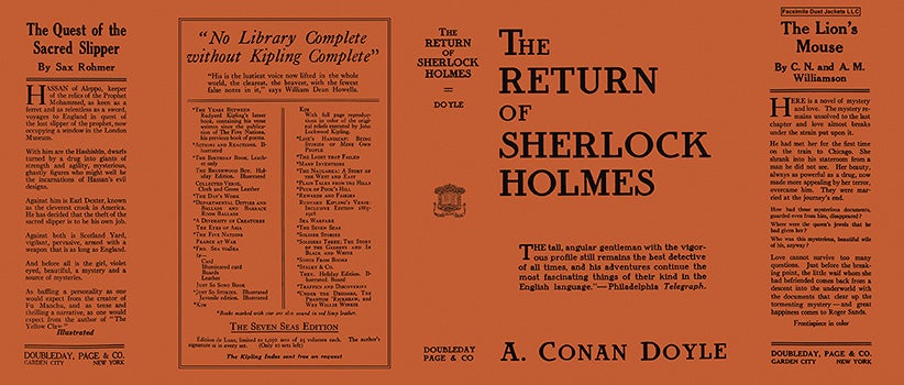 Item #7900 Return of Sherlock Holmes, The. Sir Arthur Conan Doyle