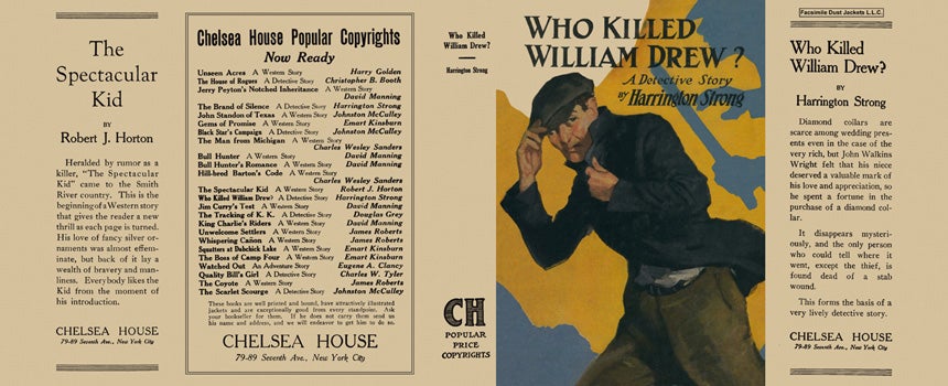 Item #7940 Who Killed William Drew? Harrington Strong.