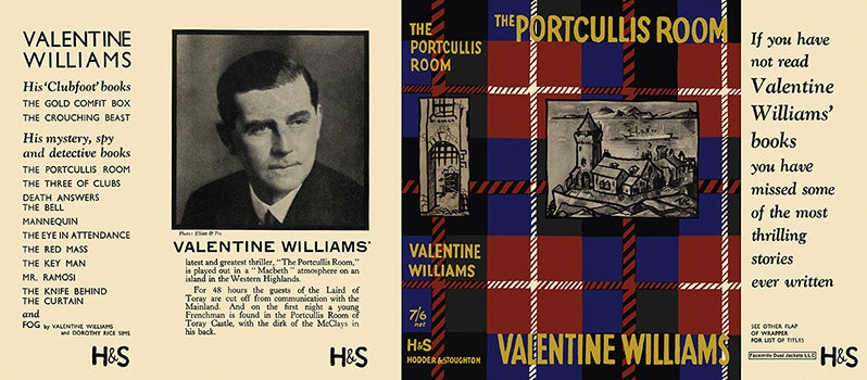 Item #8052 Portcullis Room, The. Valentine Williams