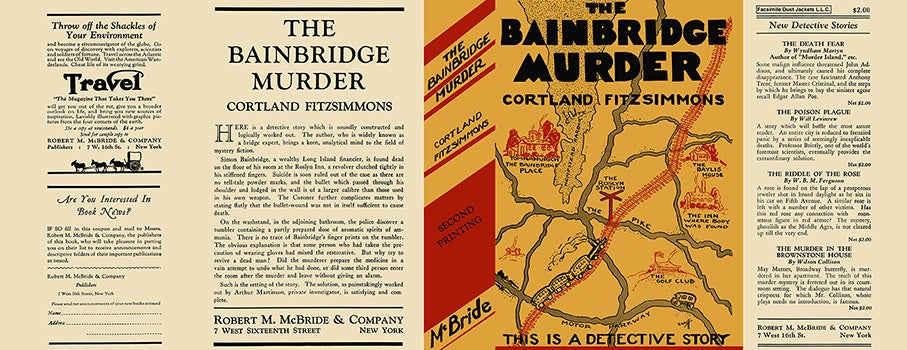 Item #8065 Bainbridge Murder, The. Cortland Fitzsimmons.
