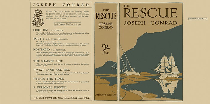 Item #8077 Rescue, The. Joseph Conrad.