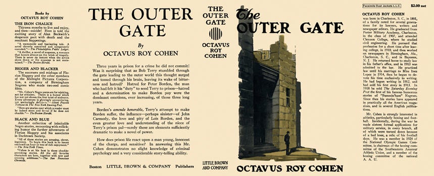 Item #810 Outer Gate, The. Octavus Roy Cohen