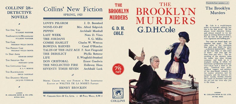 Item #811 Brooklyn Murders, The. G. D. H. Cole