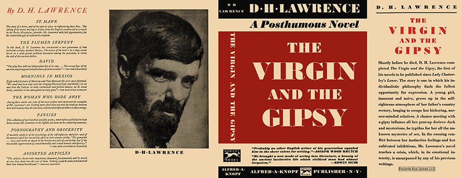 Item #8180 Virgin and the Gipsy, The. D. H. Lawrence