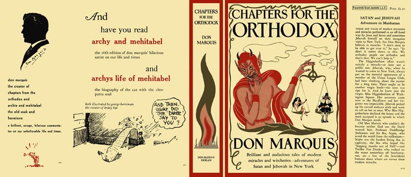 Item #8191 Chapters for the Orthodox. Don Marquis
