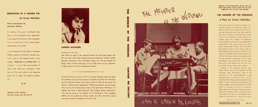 Item #8208 Member of the Wedding, A Play, The. Carson McCullers