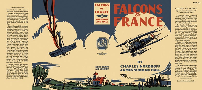 Item #8218 Falcons of France. Charles Nordhoff, James Norman Hall
