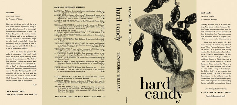Item #8277 Hard Candy. Tennessee Williams.