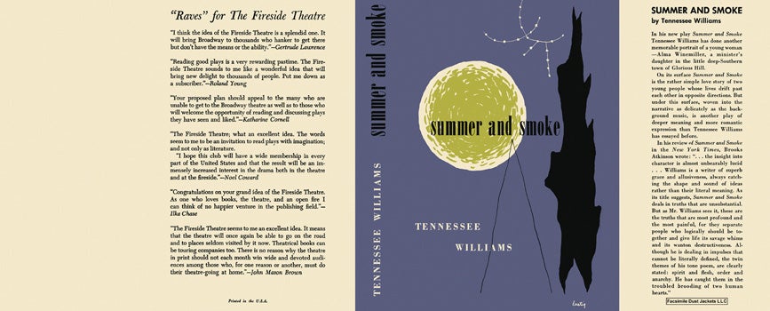 Item #8281 Summer and Smoke. Tennessee Williams.