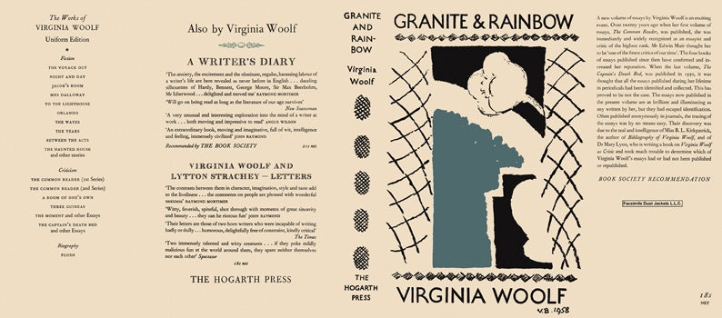 Item #8286 Granite and Rainbow. Virginia Woolf
