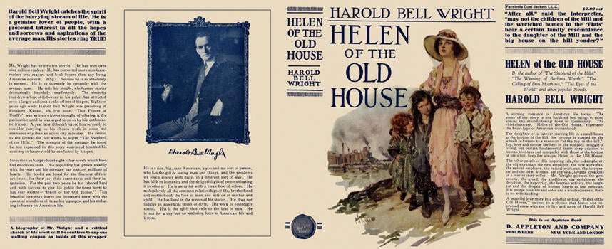 Item #8290 Helen of the Old House. Harold Bell Wright