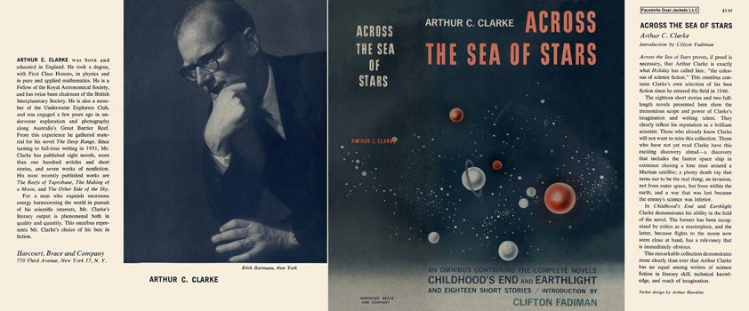 Item #8313 Across the Sea of Stars, Omnibus. Arthur C. Clarke