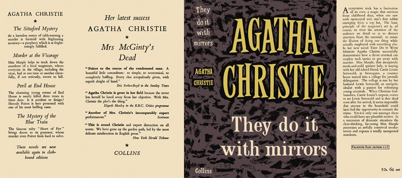 Item #8314 They Do It with Mirrors. Agatha Christie.