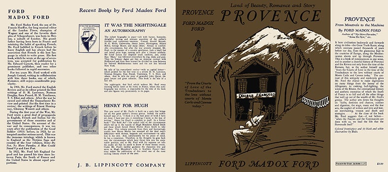 Item #8330 Provence. Ford Madox Ford