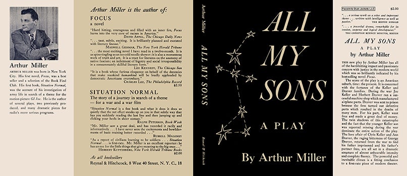 Item #8338 All My Sons. Arthur Miller