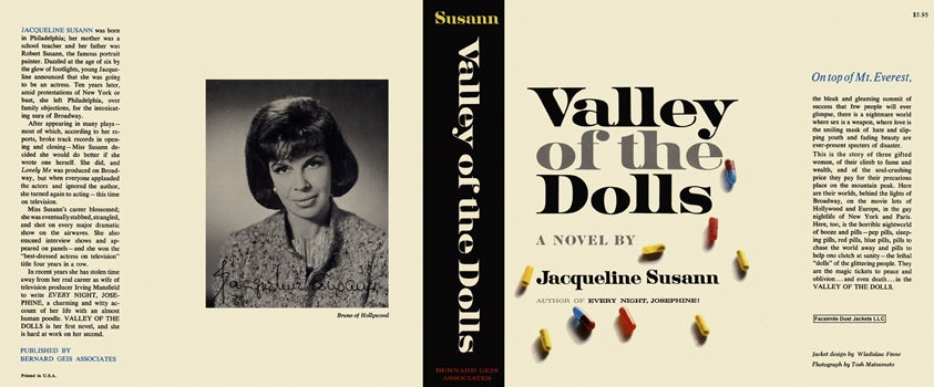 Item #8348 Valley of the Dolls. Jacqueline Susann.